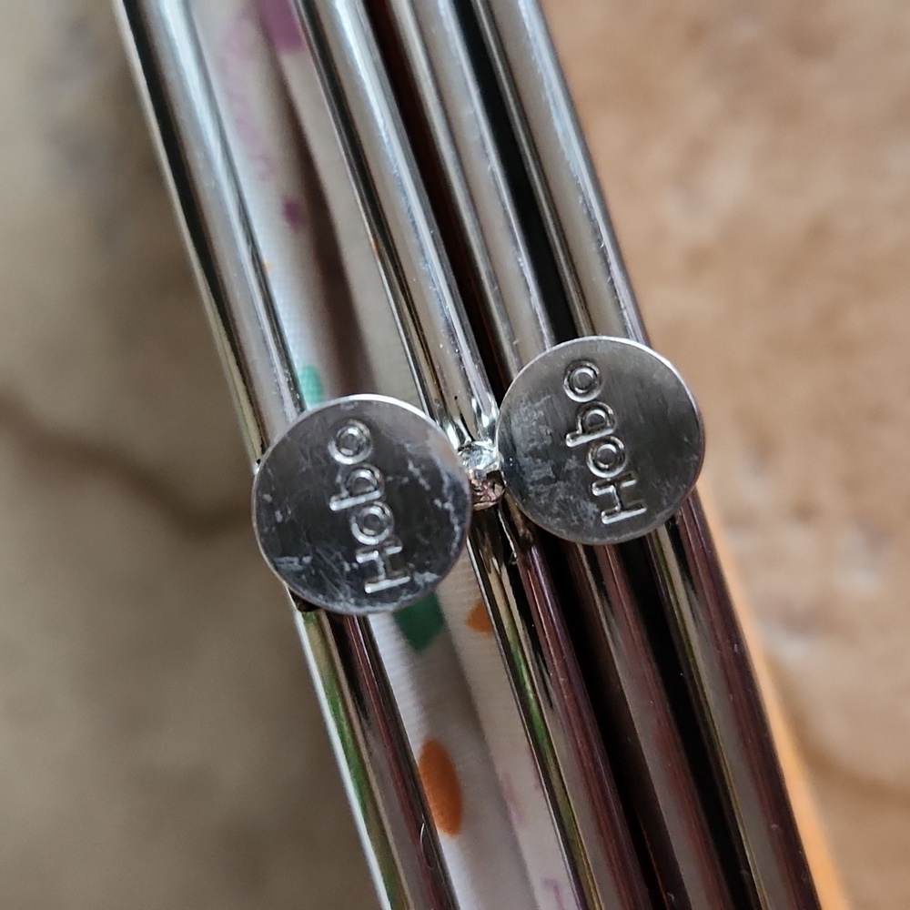 HOBO original vintage orangey colored leather Lauren-wallet clutch limited ed. - Picture 11 of 16